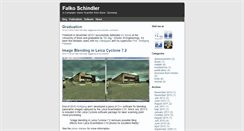 Desktop Screenshot of falkoschindler.de
