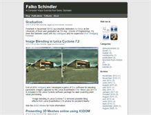 Tablet Screenshot of falkoschindler.de